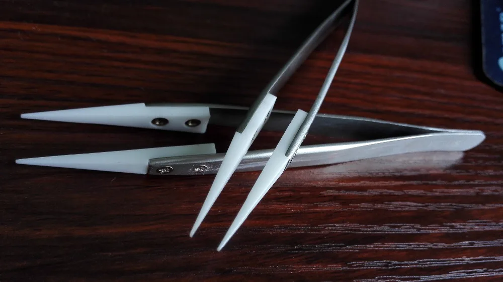 Anti-static ceramic removable stainless steel tweezers electronic cigarette factory direct supply | Инструменты