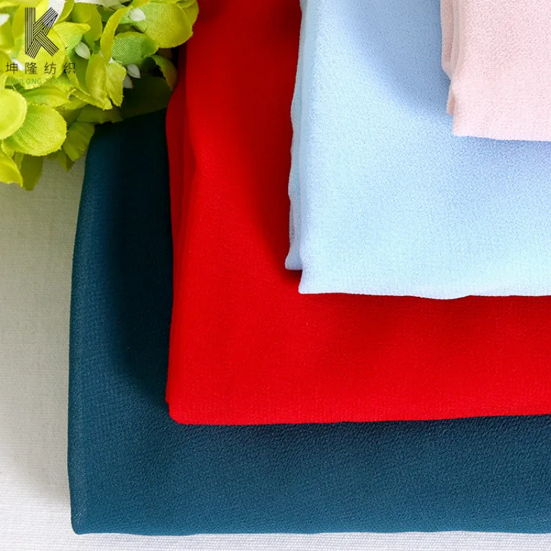 Женское платье из композитного шелка шифоновая ткань полиэстера текстильная для