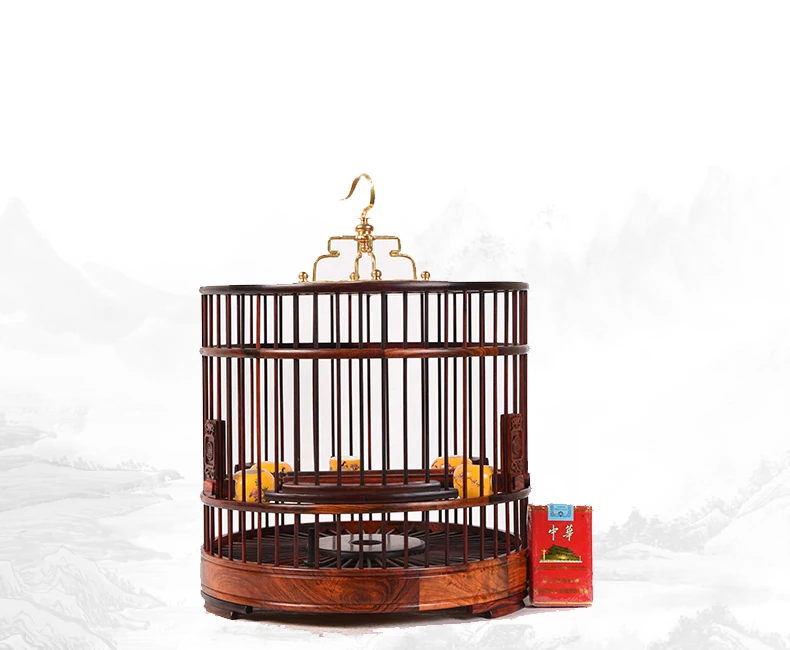 Лаос палисандр наклейки птицы и птичья клетка принадлежности гнездо для