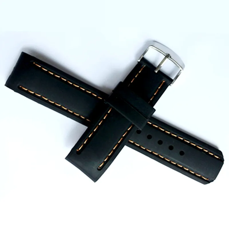 Ремешок резиновый/силиконовый для часов 22 мм | Наручные часы