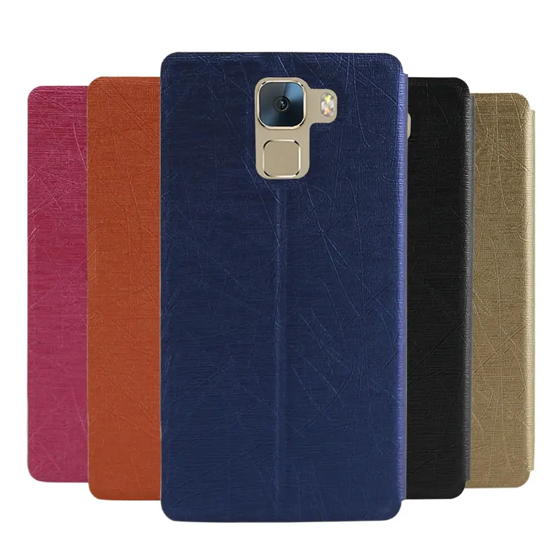 Huawei Honor 7 Case Крышка Супер Тонкий Мода Kickstand Кожа откидная Телефон Для Задняя |