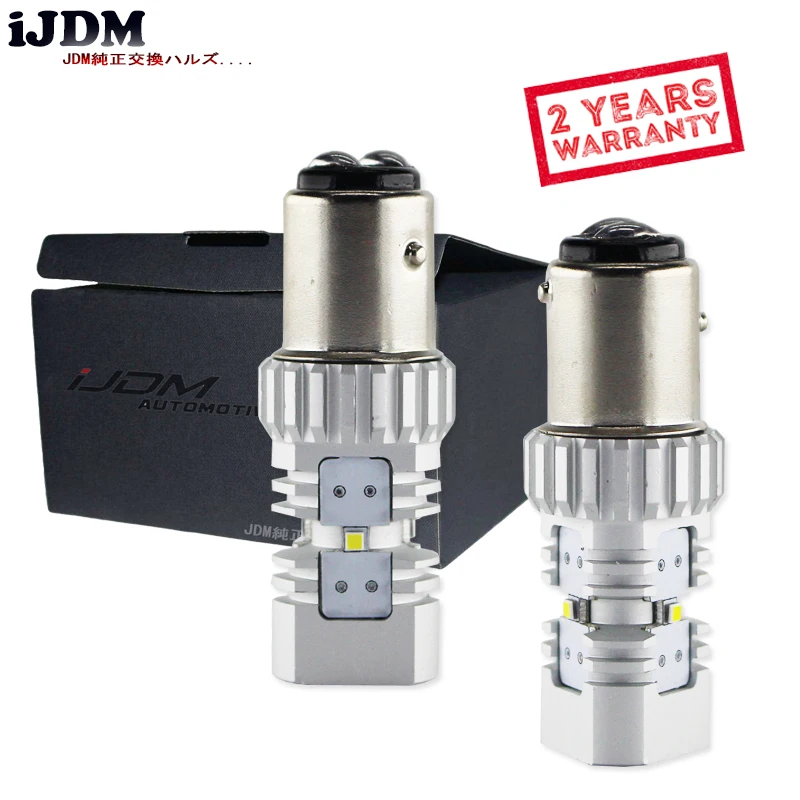 IJDM 6000K белый задний фонарь BAY15d светодиодный Canbus 1157 P21/5 Вт Светодиодный для