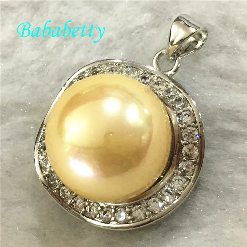 Новинка искусственный жемчуг Sea Shell серебристый цвет 14 мм инкрустация