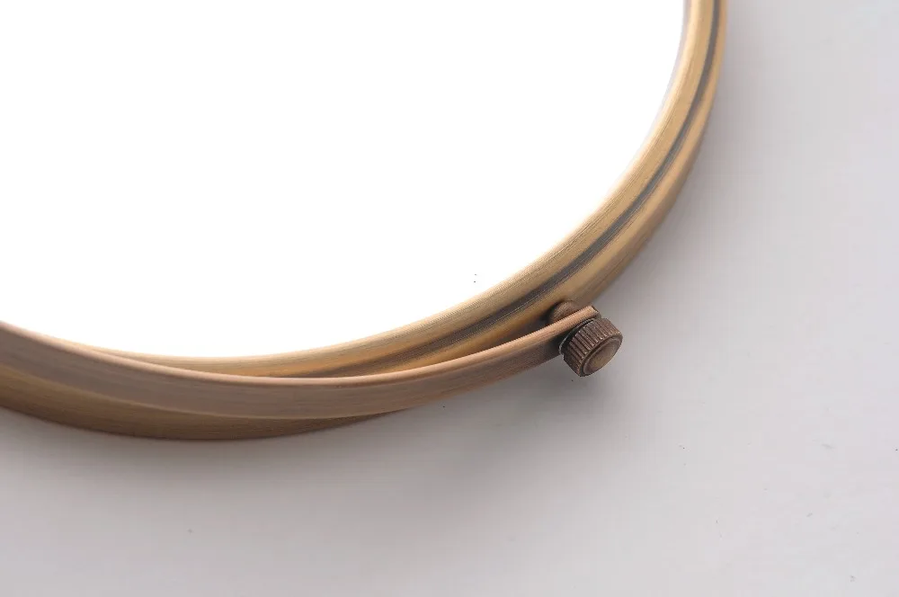 Зеркало для ванной комнаты круглое зеркало макияжа винтажное настенное античная