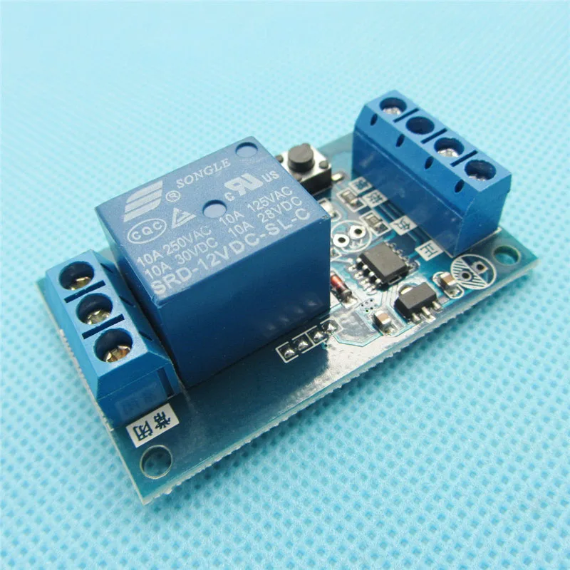 Комплект комплектующих 2 шт. 12 В бистабильный релейный модуль автомобильный