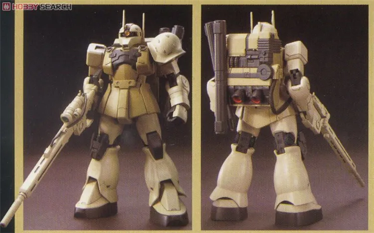 Bandai Gundam 1/144 HGUC MS-05L ZAKU I Тип снайпера(YONEM KIRKS CUSTOM) мобильный Костюм Фигурки собрать модель наборы игрушек