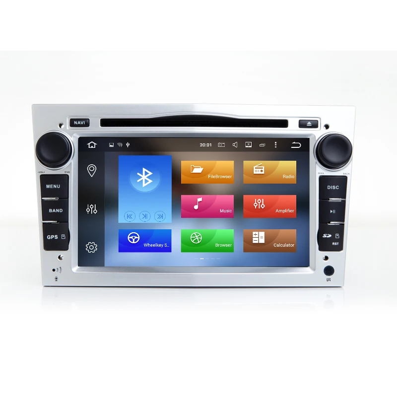 Автомобильный DVD-проигрыватель IPS Octa Core 7 дюймов 2 Din Android 11 DSP 1024*600 HD для Opel Astra Vectra