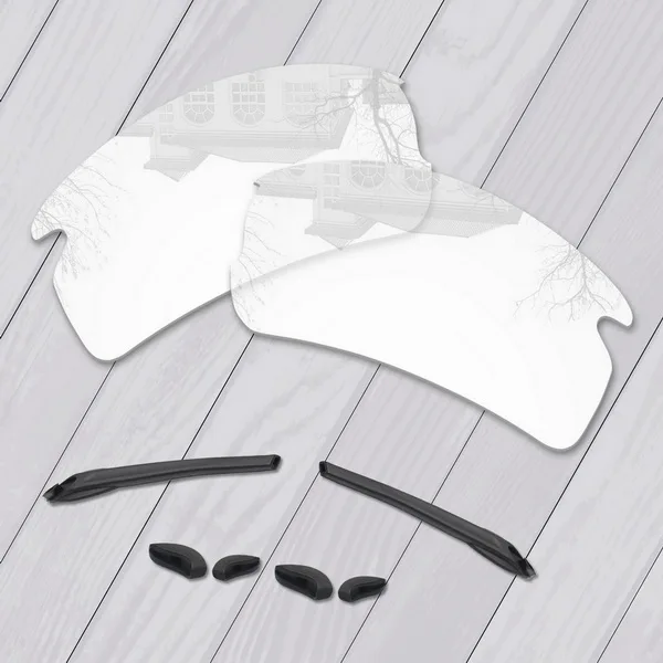 HD Clear-KIT E.O.S Polarized Enhanced Replacement Lenses for Oakley Flak 2.0 Asian Fit Sunglasses- Multiple Choice - Цвет линз: HD Clear-KIT