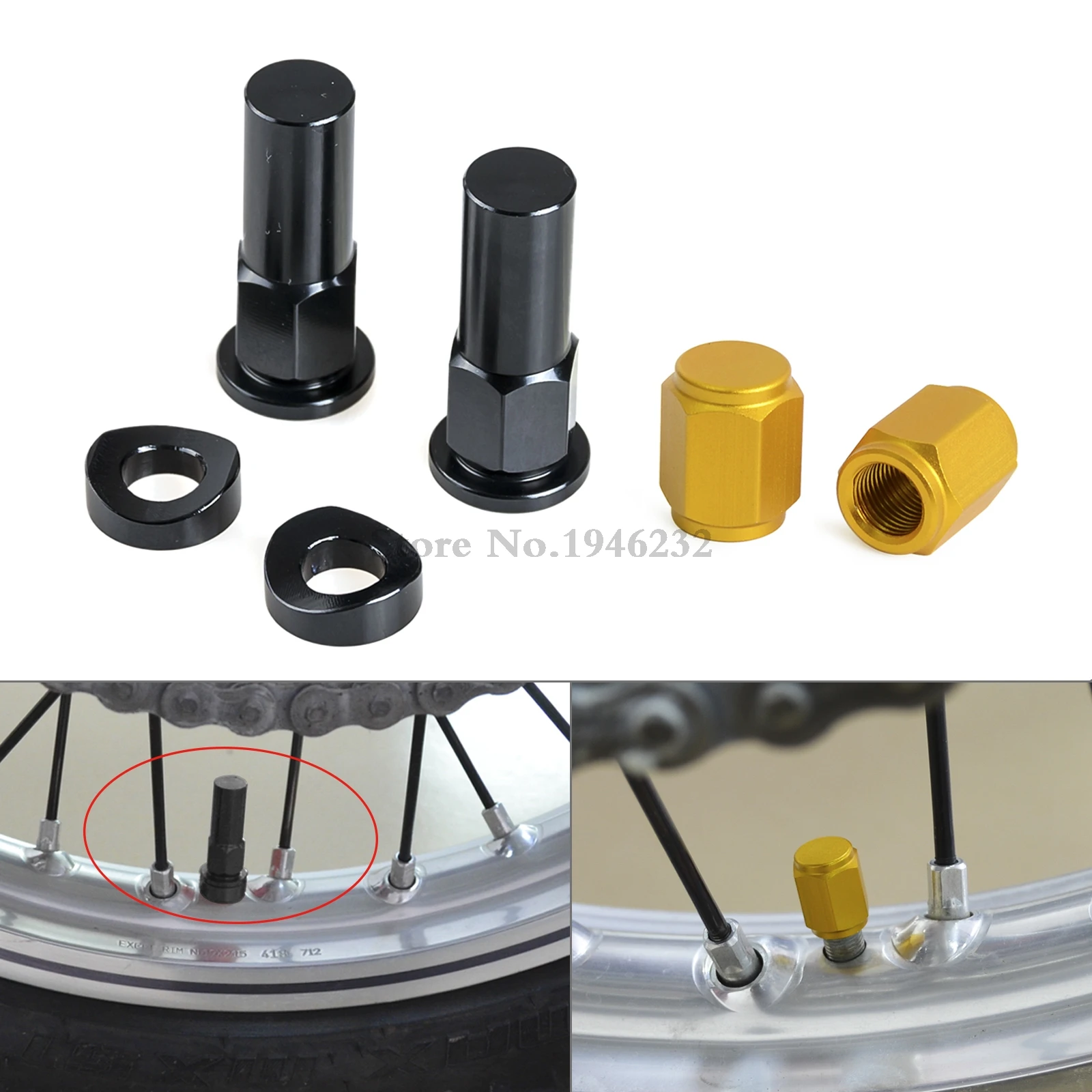 Колпачки для стержней клапанов колёс ЧПУ Бета 250RR 350RR Yamaha MT09 MT07 FZ07 R1 R6 Honda CBR600 CB500 Z750