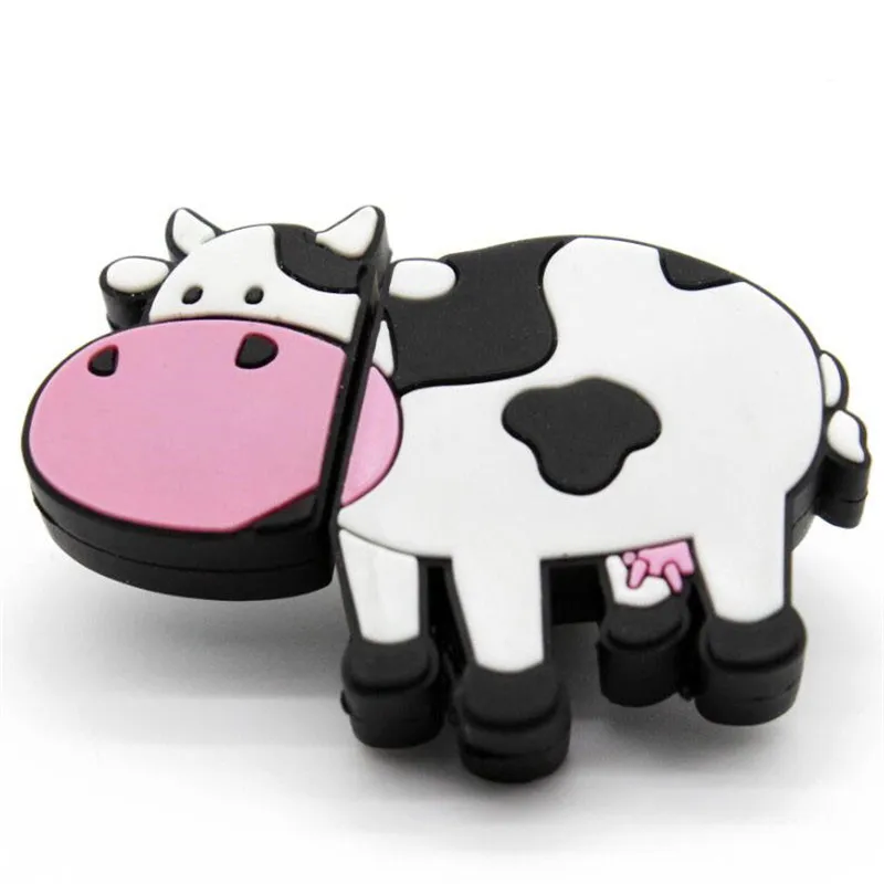 Cow JASTER милый USB флеш-накопитель, Мини карта памяти из молочной коровы, USB флеш-накопитель, 4 ГБ, 8 ГБ, 16 ГБ, 32 ГБ, 64 ГБ, флешка, USB 2,0, свадебные подарки - Цвет: Cow