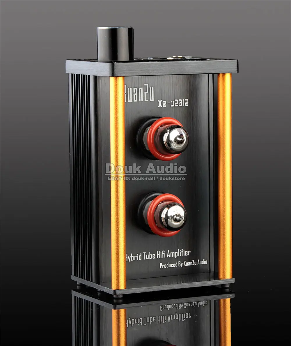 Douk аудио мини чистый класс Гибридный ламповый усилитель для наушников USB DAC HiFi стерео аудио предусилитель