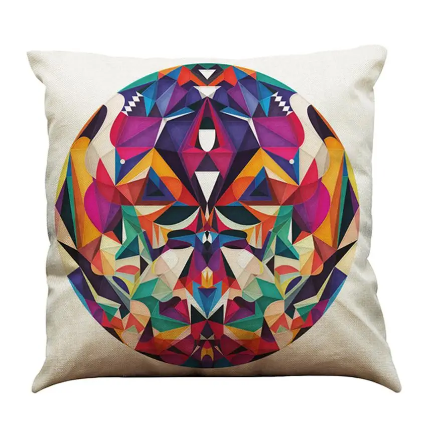 Ouneed Geometric Lattice Sofa Bed Home Decoration Festival pillow Cushion Cover | Дом и сад