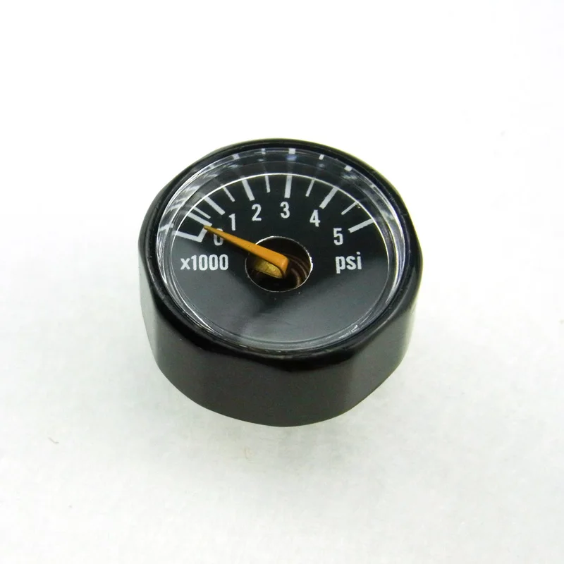 Пейнтбол Acessórios PCP воздуха пистолет страйкбол Мини манометр 300PSI& 1500PSI& 3000PSI& 5000PSI& 6000PSI 1/8NPT(черный