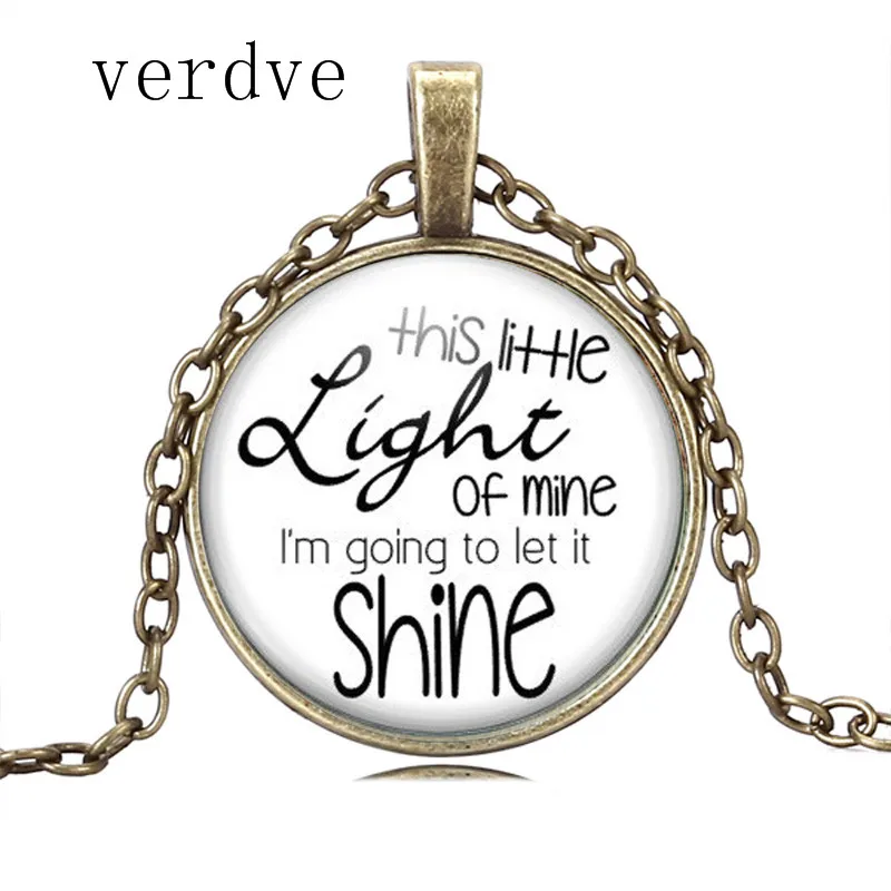 Ожерелье с моим небольшим светом христианские песни отпуск Библия школа