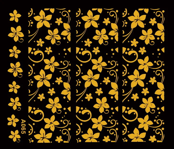 3 листа триколор японские наклейки для ногтей конструкции клейкие стикеры 3D на