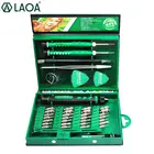 Набор прецизионных отверток LAOA 38 в 1 с 5-точечными насадками и шестигранным шестигранником Phillips Torx
