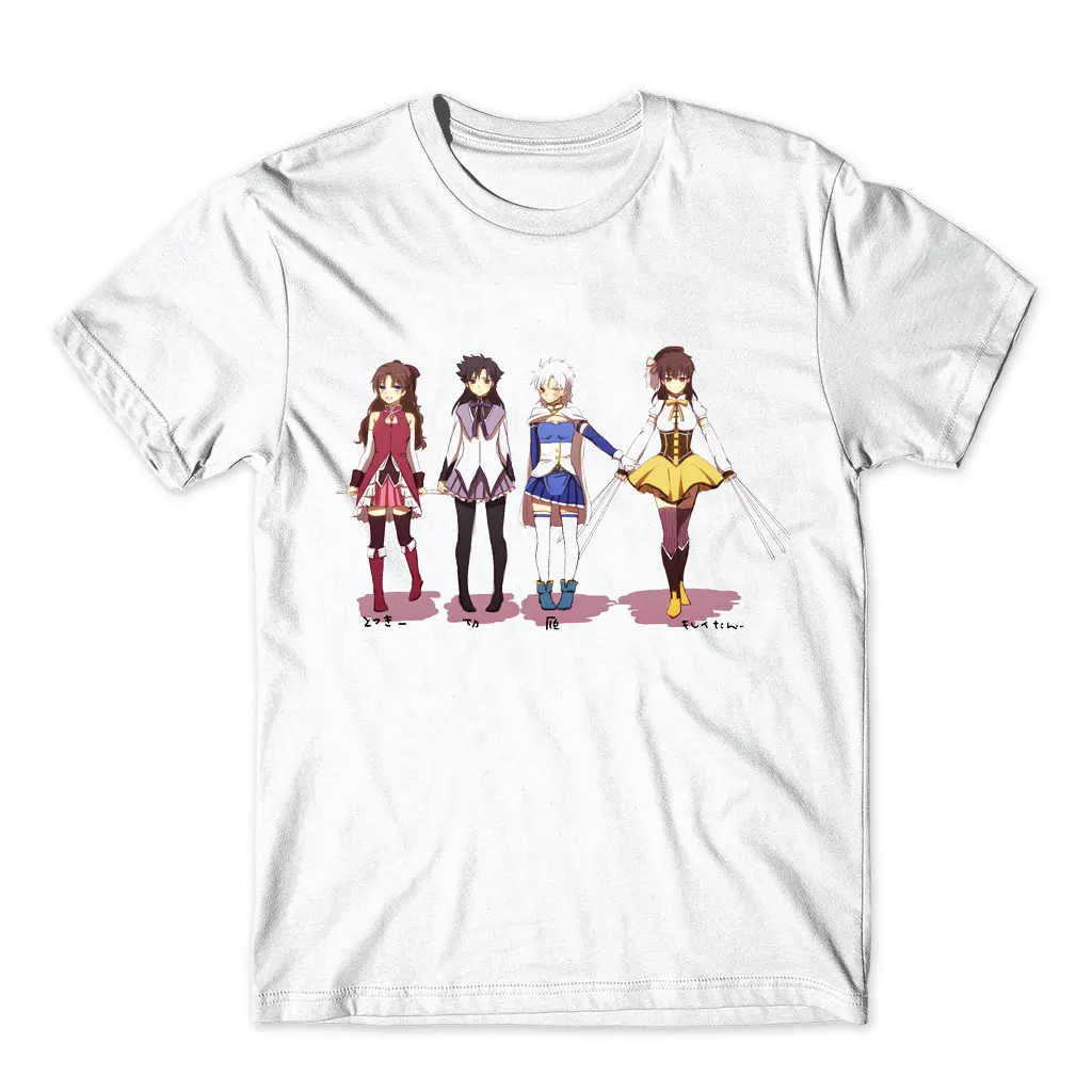 g-L0734-A22 Новая мода Для мужчин известного бренда аниме Fate Stay Night Футболка короткий рукав забавные судьба ноль принт футболка Homme топы унисекс, футболки для девочек - Цвет: g-L0734-A22