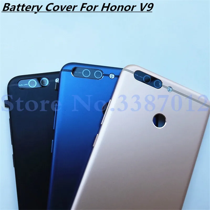 Для huawei Honor 8 Pro DUK-L09/Honor V9 DUK-AL20 DUK-TL30 задняя крышка батарейного отсека, корпус, чехол, запчасти для заднего стекла