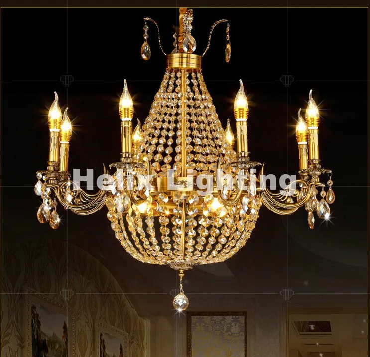 Новая современная подсветильник люстра медная лампа латунная Роскошная