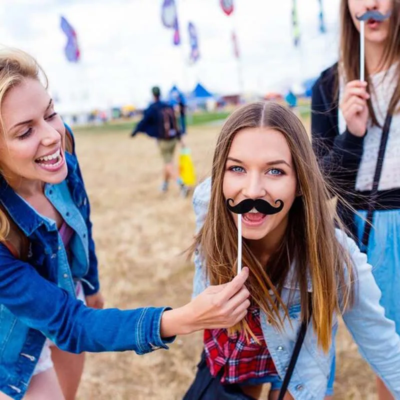 DIY реквизит для свадебного декора фотостудии забавные очки усы принадлежности