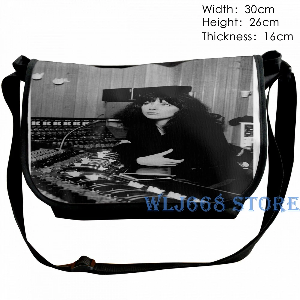 Забавные сумки через плечо с графическим принтом для женщин рюкзак Kate Bush Studio на