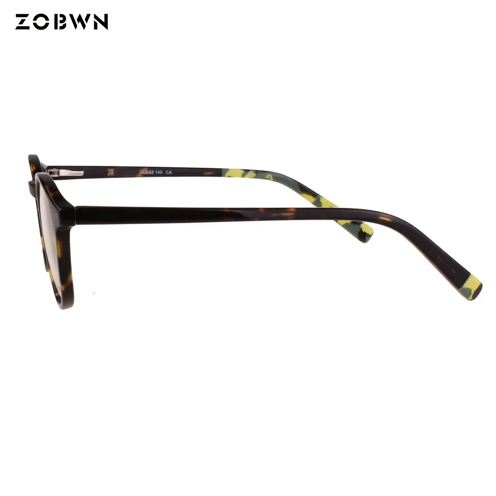Женские винтажные очки ZOBWN круглые унисекс с оправой в винтажном стиле Oculos de grau
