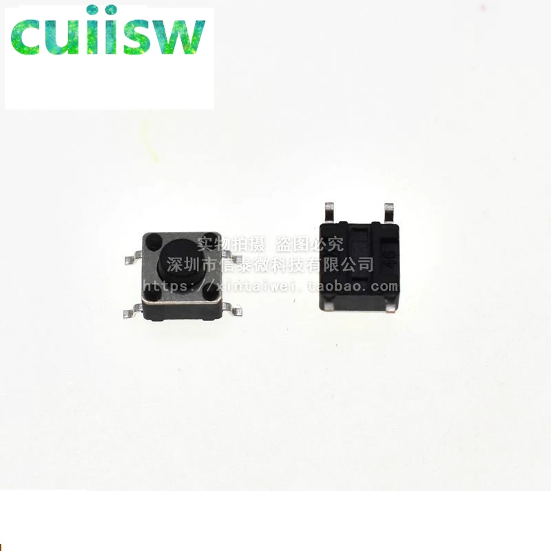 Сенсорный выключатель SMD4 100 шт. 6*6*5 мм светильник кнопка вкл./выкл. сенсорный