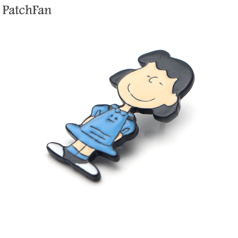 Patchfan собаки мультфильм цинкового сплава шпильки значки para рубашка сумка Одежда Кепка рюкзак броши для обуви Значки украшения A1834