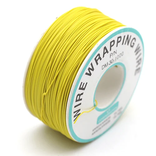 ok line B AWG30 оберточная проволока одножильный медный кабель Ok провод электрический провод для материнской платы ноутбука PCB припой ПВХ изоляция - Цвет: ok line B