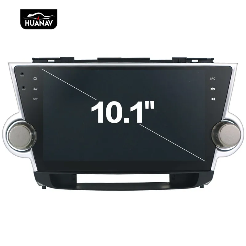 DSP Android 9,0 без автомобильного dvd-плеера gps навигация для Toyota highlander 2008- Автомобильный Радио плеер Авто Стерео multimidia блок