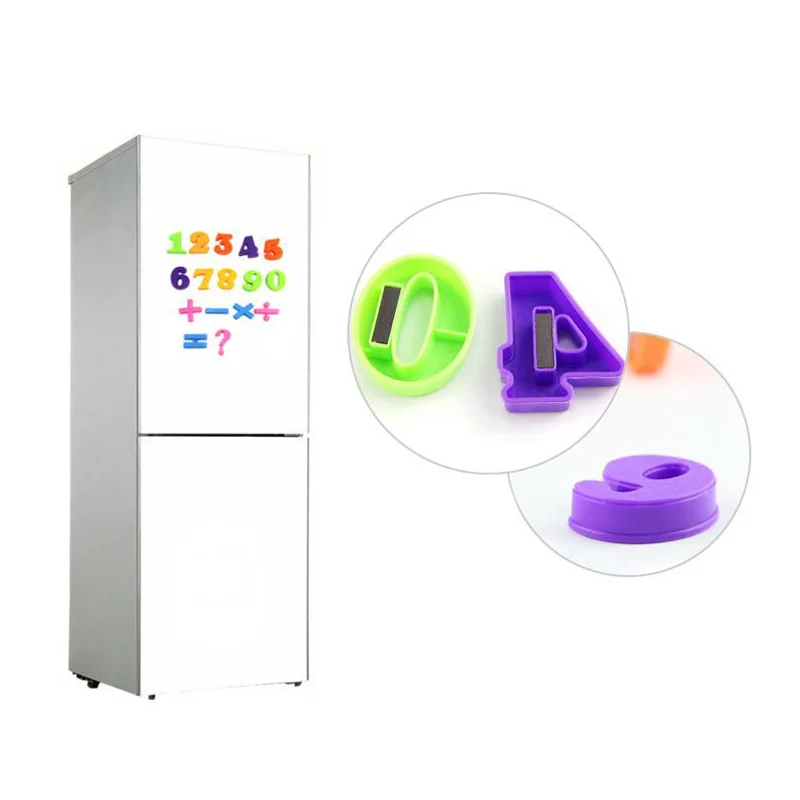 Gift Set Magnets Teaching Alphabet Of 42 Colorful Magnetic Fridge Letters &amp Numbers Education Learn Cute Kid Baby Toy | Игрушки и