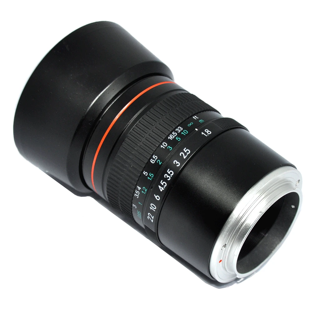 JINTU 85 мм F/1 8 телепортретный объектив с фиксированной полной рамкой для Sony NEX3 NEX5 NEX6