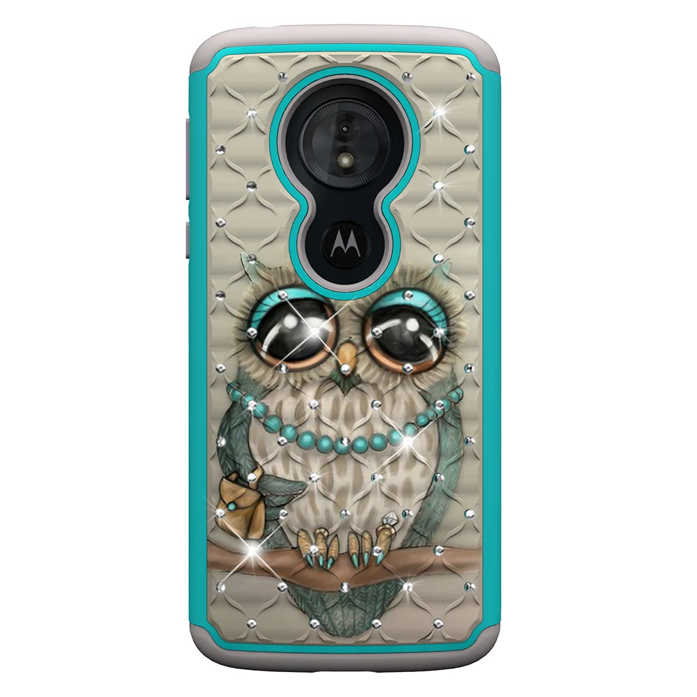 Сверхпрочный чехол для Motorola Moto Z3 E4 E5 G5 G6 G7 играть круиз Bling бабочка цветок силиконовый чехол для Google Pixel 3 XL