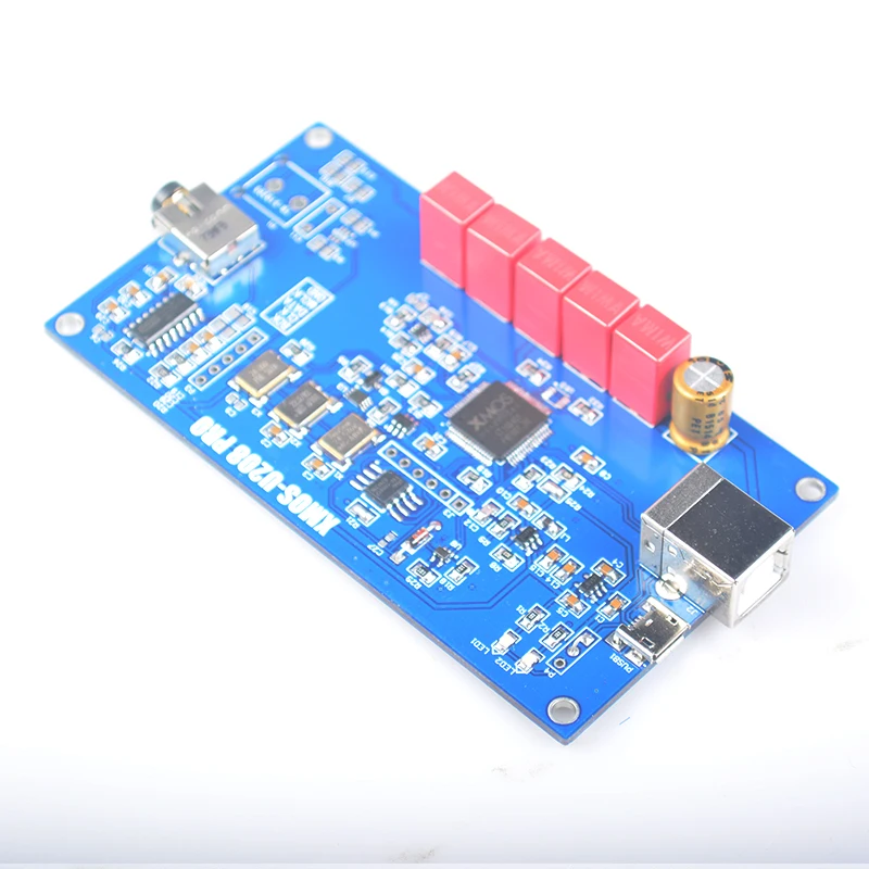 K. GUSS K U8 CSS ES9023 USB DSD XMOS XU208 цифровая звуковая карта 3 5 Плата усилителя I2S из 24Bit 192 кГц