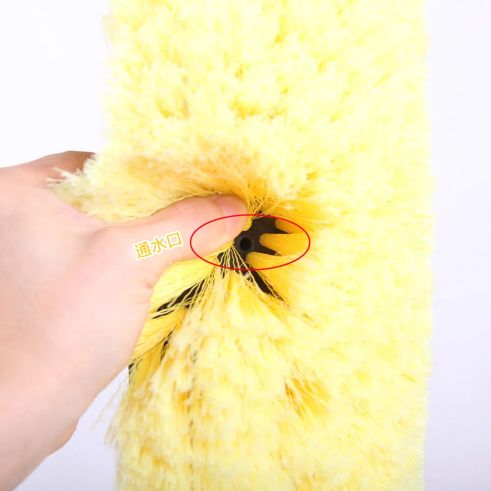 

Flow Thru Dip Car Wash Brush Head for Auto RV Truck Boat Camper Exterior Washing Cleaning