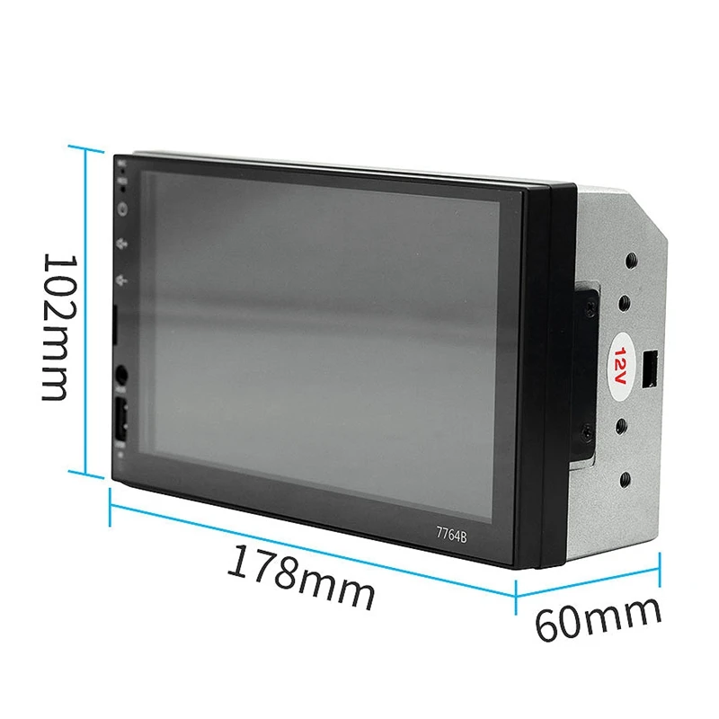 Авто Радио MP3 Kaart Speler авто 7 дюймов HD Bluetooth Вызов MP5 Speler 7764B