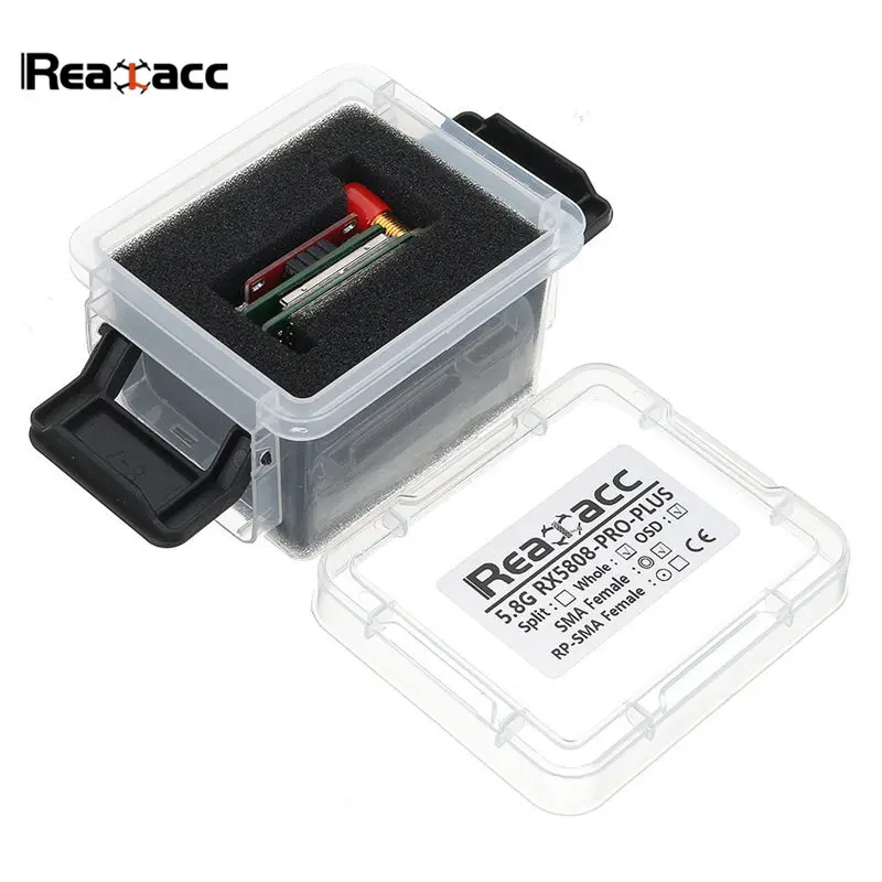 Realacc RX5808-PRO-PLUS-OSD 5,8G 48CH FPV приемник для Fatshark Доминатор отношение очки RC модели Multirotor