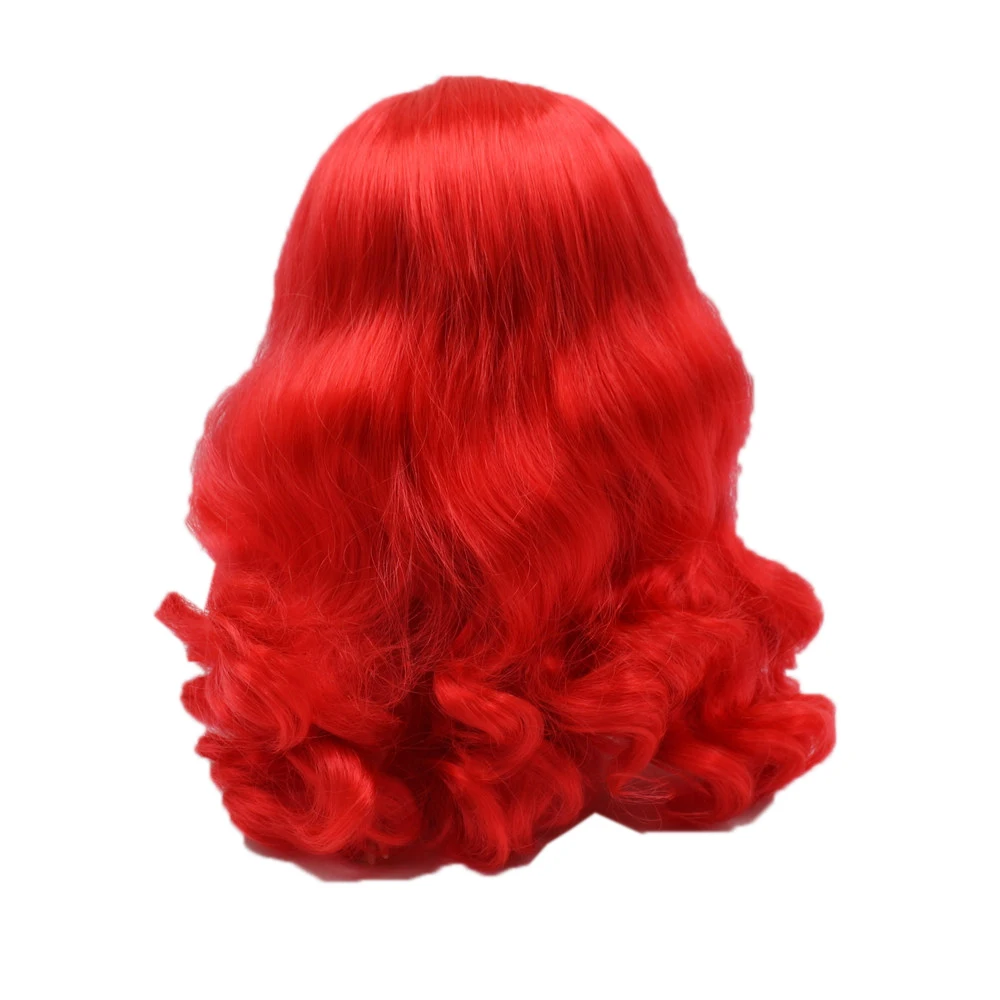 Шарнирная кукла ICY Doll фабричная с красными вьющимися волосами BL1248 подходит для