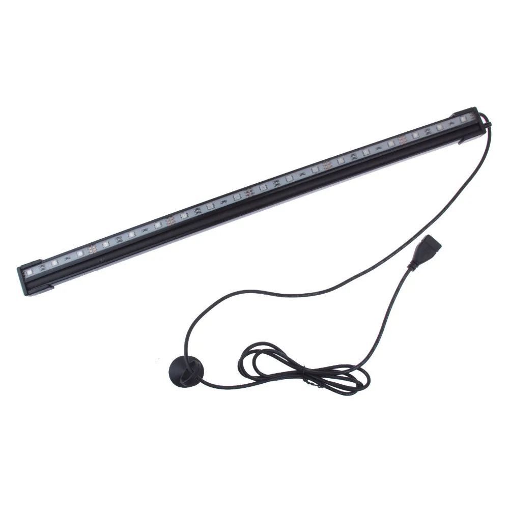 Подводный светодиодный RGB светильник для аквариума 18 светодиодов