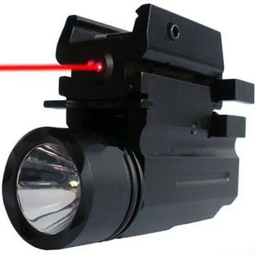 2in1 Red Dot лазерный прицел + светодиодный фонарик для пистолета GLOCK17 мм 19 20 21 22 23