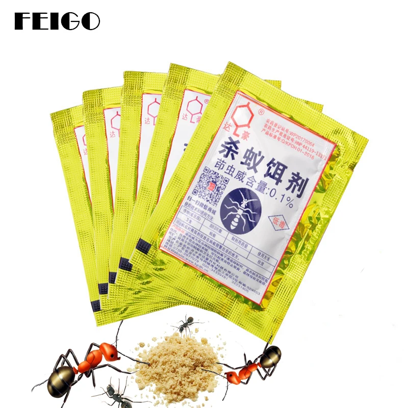 FEIGO 20 шт. мощные приманки fulAnt порошок для лекарств убийца насекомых сетчатая