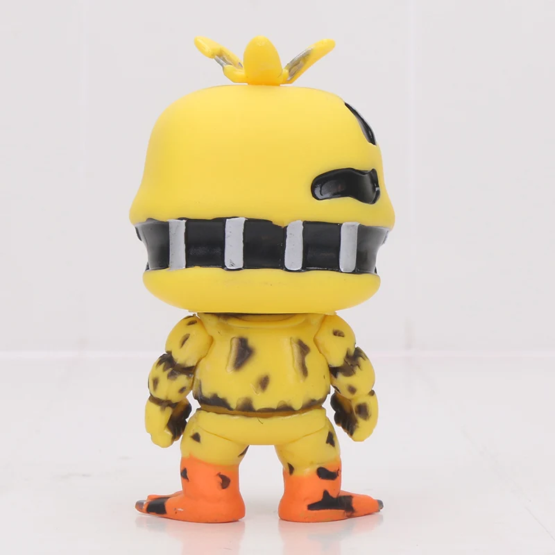 10 см 6 шт./компл. FNAF Фигурки игрушки пять ночей у Фредди кошмар Бонни Фокси Фредди Fazbear медведь Чика фигурка игрушки подарок