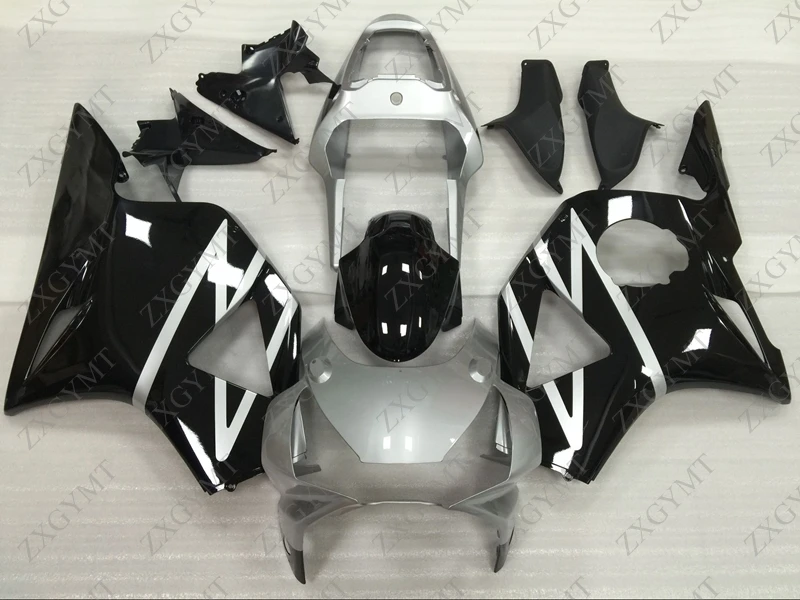 Наборы для тела CBR 954 RR 2002 - 2003 черный серебристый Кузов Honda Cbr954RR обтекатель 954RR 03 |
