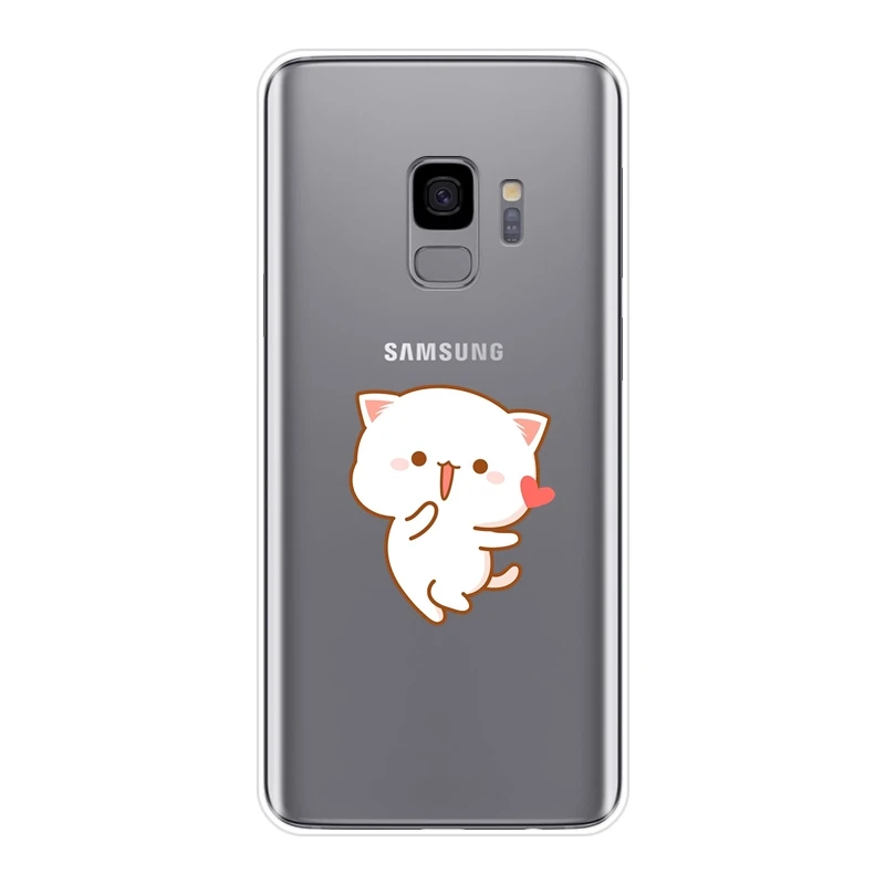Чехол-накладка для Samsung Galaxy Note 4 5 8 9 мягкий силиконовый чехол S5 S6 S7 Edge S8 S9 Plus |