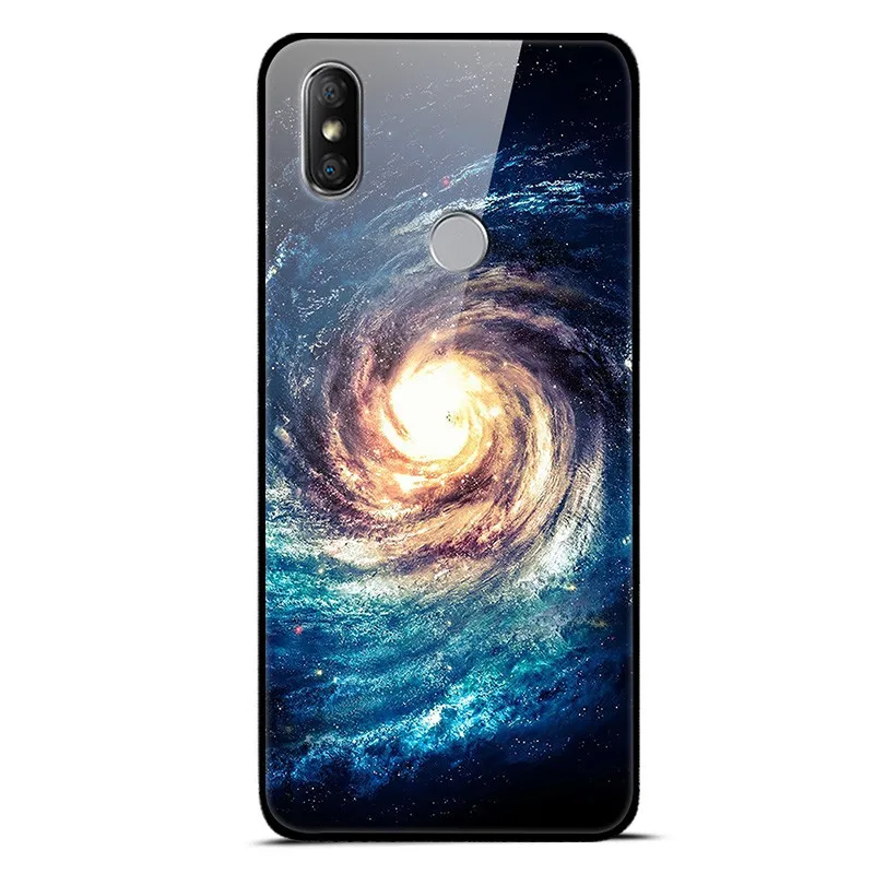 Чехол для Xiaomi Redmi S2 из закаленного стекла с изображением планеты космос, стеклянный чехол для задней панели Xiaomi Xiomi Redmi S2, чехол для Redmi S 2 - Цвет: 32