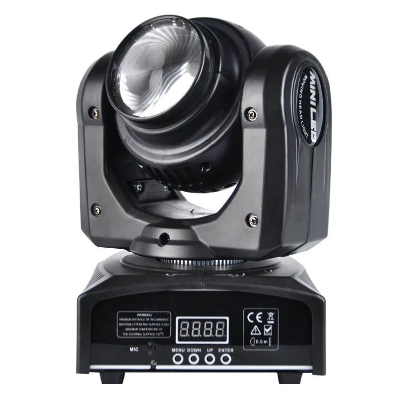 Новый дизайн с двойным лицом светодиодный движущийся головной свет 1 шт. 12 Вт RGBW