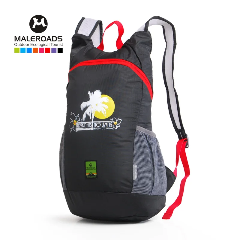 Сверхдешевый складной рюкзак Maleroads 8 цветов ультра-светильник велосипедные сумки