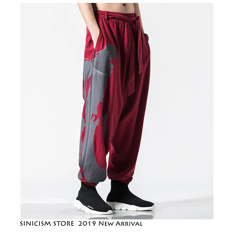 Sinicism магазин мужские хип хоп уличные джоггеры брюки 2019 s свободные Harajuku шаровары