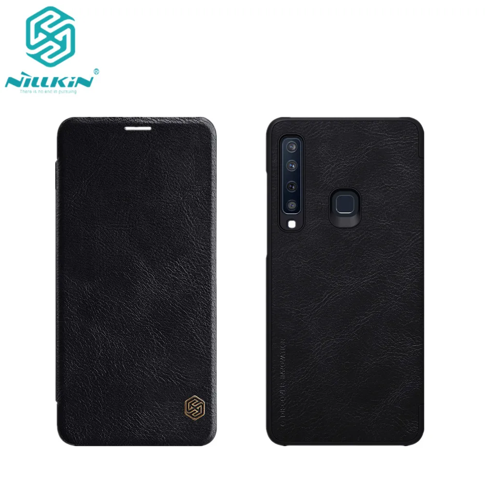Для Samsung Galaxy A9s чехол для A9 Star Pro/A9 2018 Nillkin QIN Series Filp Кожаный кошелек функция