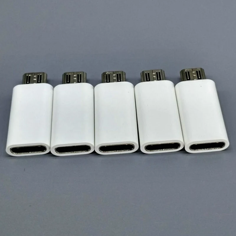 Type-C гнездовой разъем для Micro USB 2,0 Мужской USB 3,1 конвертер данных высокоскоростной адаптер Android сертифицированные аксессуары для мобильных телефонов